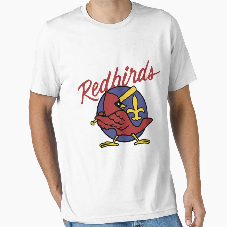 Louisville Redbirds Minor League T-Shirt - Casual Everyday Wear for Adults - T-Shirt, Sweatshirt, Hoodie