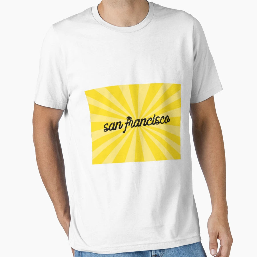 San Francisco T-Shirt - Unique Graphic for Adults - T-Shirt, Sweatshirt, Hoodie