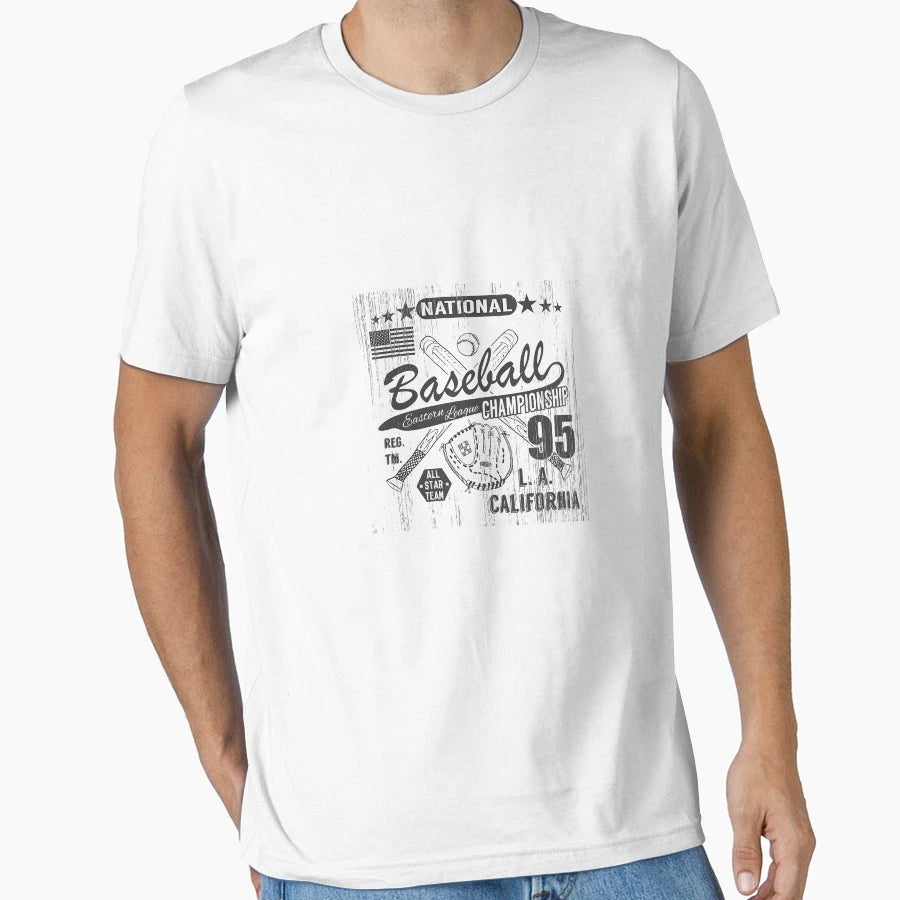 Baseball T-Shirt - Graphic Print Men Women - T-Shirt, Sweatshirt, Hoodie