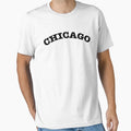 Chicago T-Shirt - Minimalist Print for Adults - T-Shirt, Sweatshirt, Hoodie