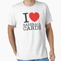 I Love Baseball Cards T-Shirt - Aesthetic Graphic Unisex - T-Shirt, Sweatshirt, Hoodie