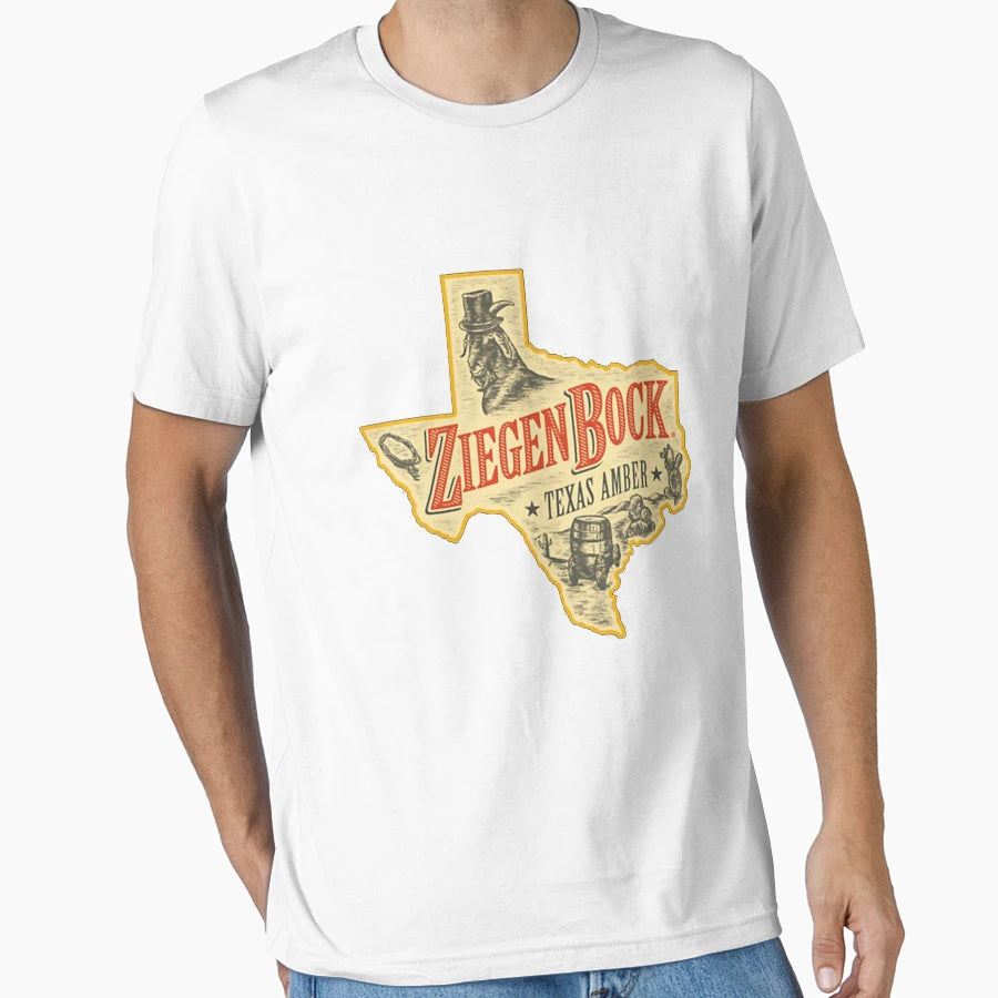 Ziegenbock Texas Amber Beer T-Shirt - Unique Graphic Men Women - T-Shirt, Sweatshirt, Hoodie