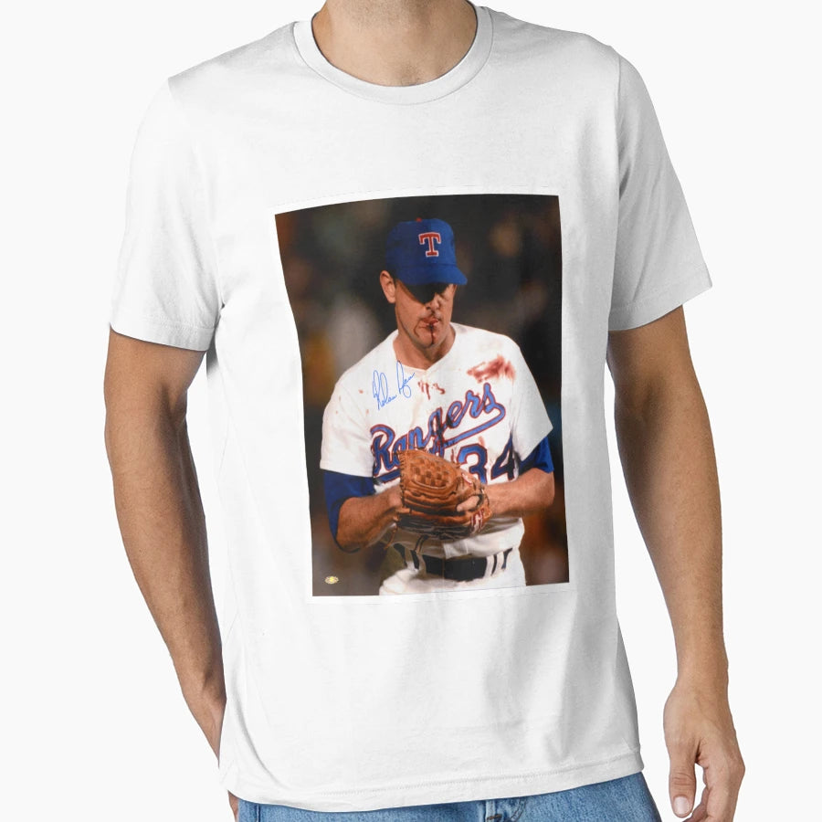 Nolan Ryan Blood T-Shirt - Streetwear Style Unisex - T-Shirt, Sweatshirt, Hoodie