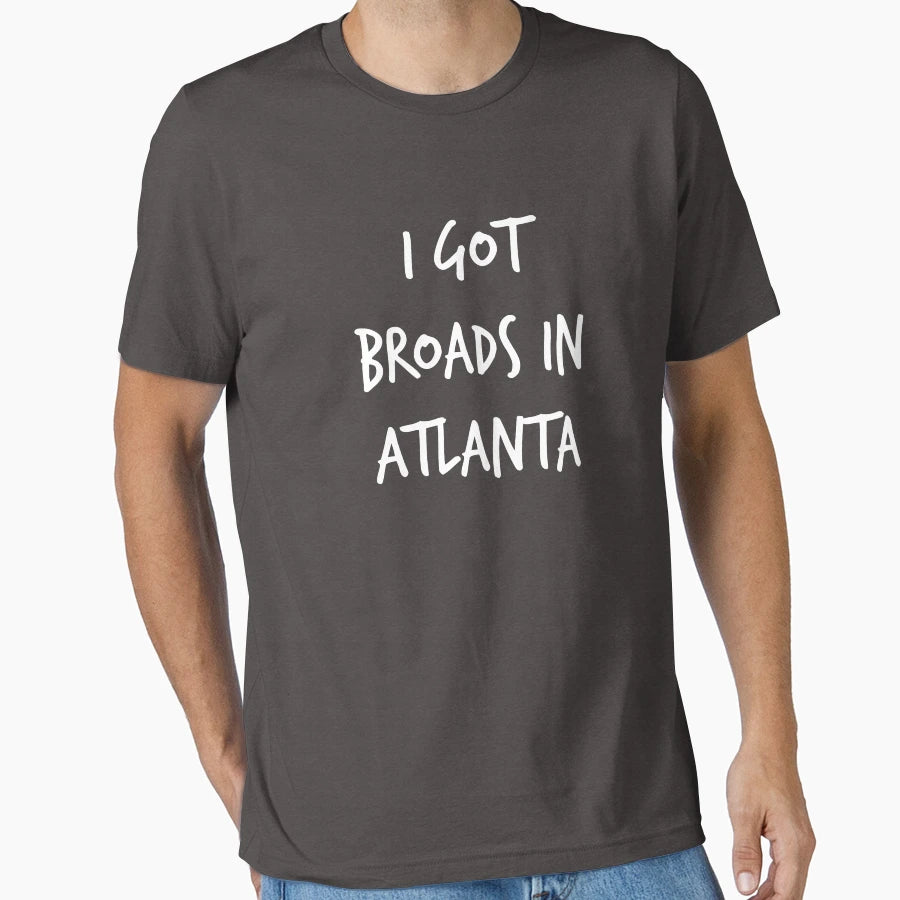 Broads Atlanta T-Shirt - Minimalist Print Men Women - T-Shirt, Sweatshirt, Hoodie