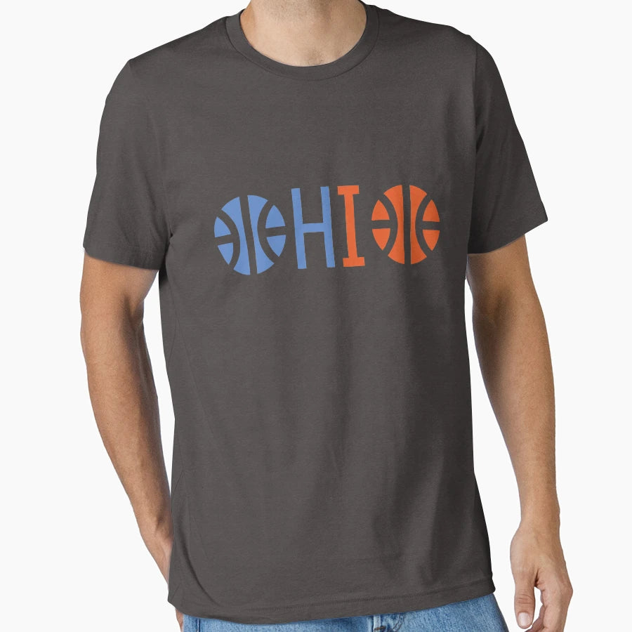 Ohio Bball T-Shirt - Custom Art Print Men Women - T-Shirt, Sweatshirt, Hoodie