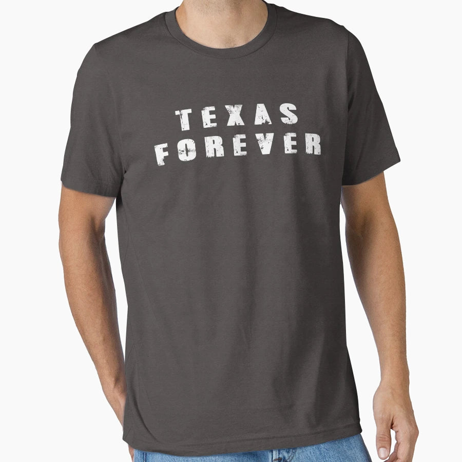 Texas Forever Texas Lovers T-Shirt - Minimalist Print Men Women - T-Shirt, Sweatshirt, Hoodie