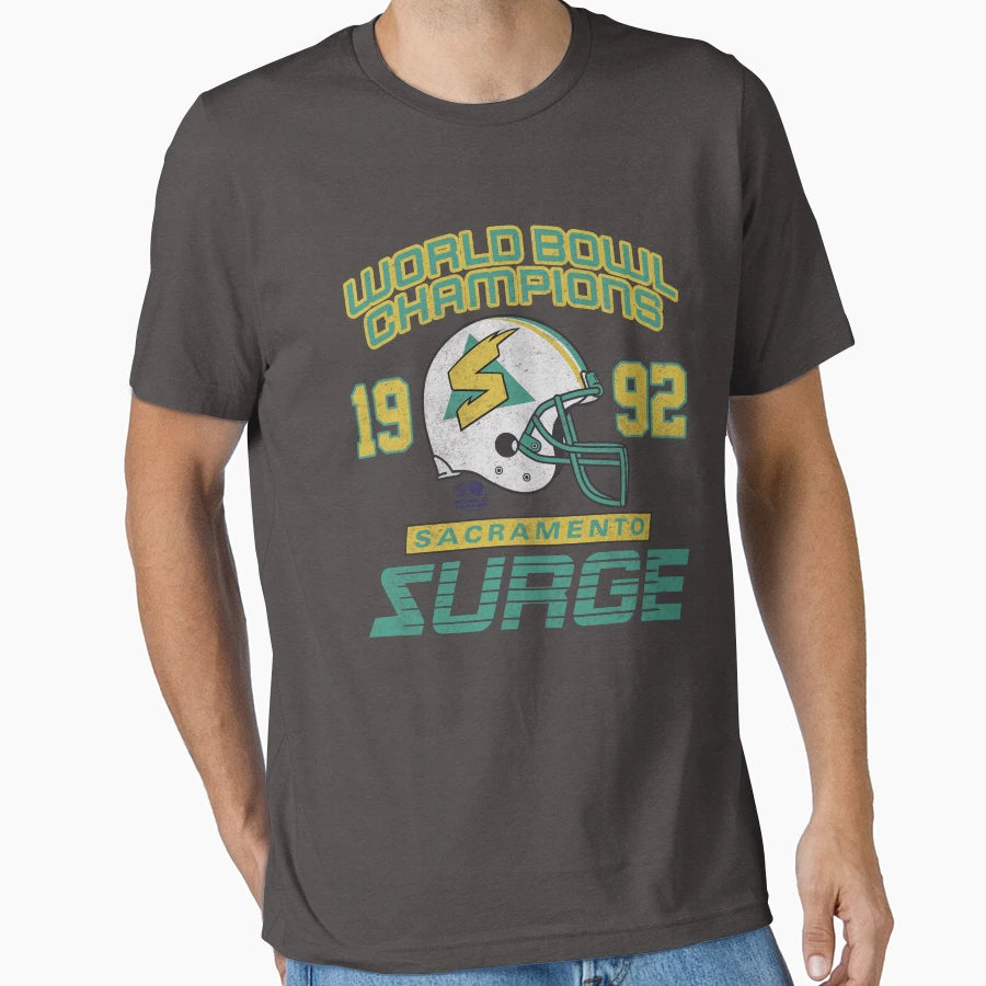 Sacramento Surge Champions T-Shirt - Aesthetic Graphic Men Women - T-Shirt, Sweatshirt, Hoodie