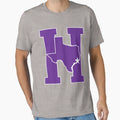 Houston Texas H Town Purple T-Shirt - Streetwear Style Unisex - T-Shirt, Sweatshirt, Hoodie