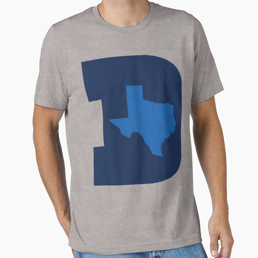 D Texas B Ball Blues T-Shirt - Streetwear Style for Adults - T-Shirt, Sweatshirt, Hoodie