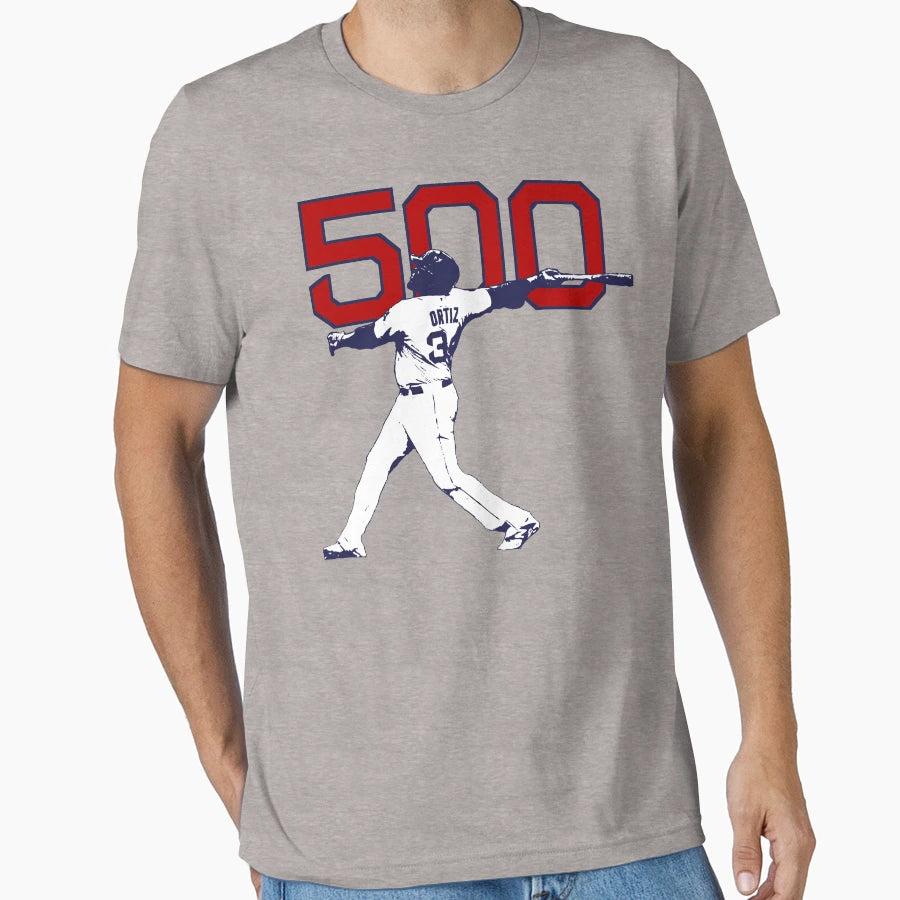 500 David Ortiz T-Shirt - Unique Graphic Unisex - T-Shirt, Sweatshirt, Hoodie