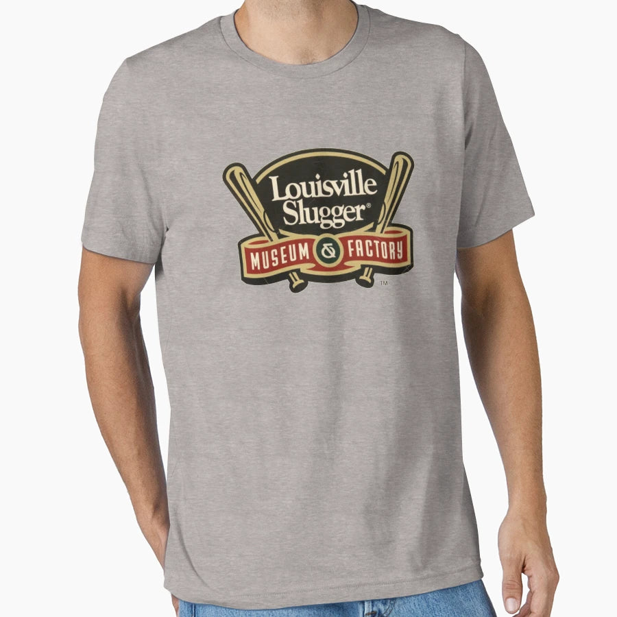 Louisville Slugger Bats Museum Factory T-Shirt - Graphic Print for Adults - T-Shirt, Sweatshirt, Hoodie