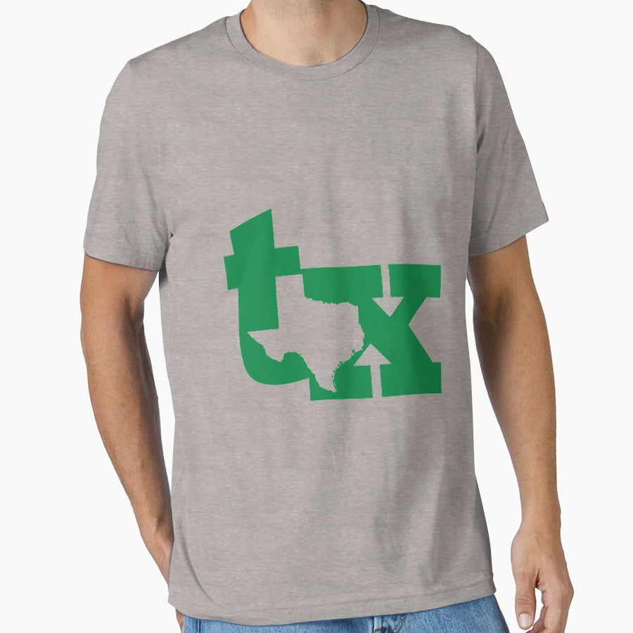 Tx Green T-Shirt - Aesthetic Graphic Unisex - T-Shirt, Sweatshirt, Hoodie