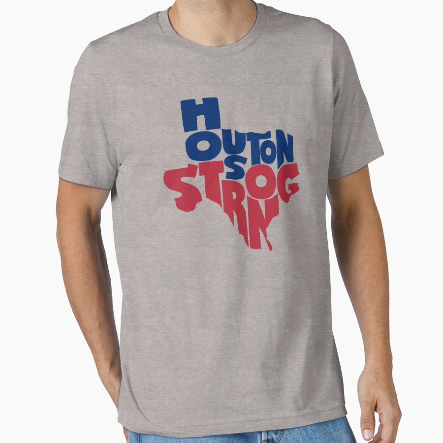 Houston Strong Hurricane Harvey Texas T-Shirt - Graphic Print Men Women - T-Shirt, Sweatshirt, Hoodie