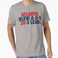 Atlanta Blew 3 1 28 3 Lead Red Navy T-Shirt - Aesthetic Graphic Men Women - T-Shirt, Sweatshirt, Hoodie