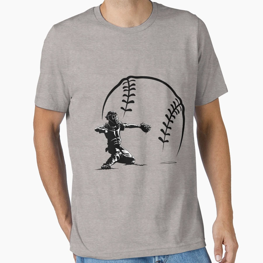 Baseball T-Shirt - Graphic Print Men Women - T-Shirt, Sweatshirt, Hoodie