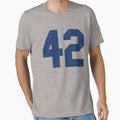 42 Jackie Robinson T-Shirt - Custom Art Print for Adults - T-Shirt, Sweatshirt, Hoodie
