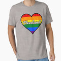 Cleveland Ohio Gay Pride Heart T-Shirt - Trendy Graphic Men Women - T-Shirt, Sweatshirt, Hoodie