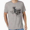 Texas T-Shirt - Custom Art Print Men Women - T-Shirt, Sweatshirt, Hoodie