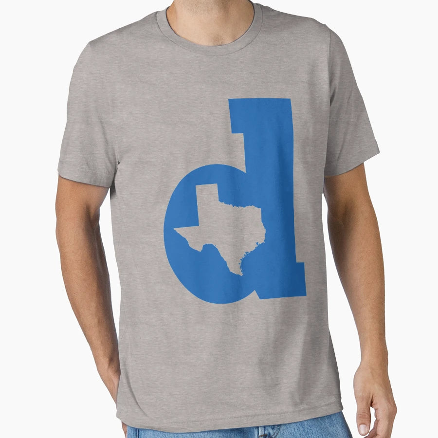 Lowercase D B Ball Blue T-Shirt - Streetwear Style for Adults - T-Shirt, Sweatshirt, Hoodie
