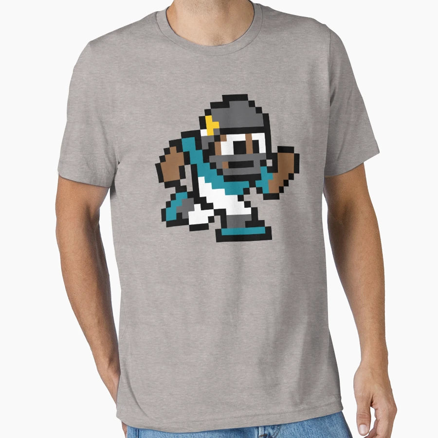 8 Bit Players Jacksonville Jaguars T-Shirt - Novelty Apparel Men Women - T-Shirt, Sweatshirt, Hoodie