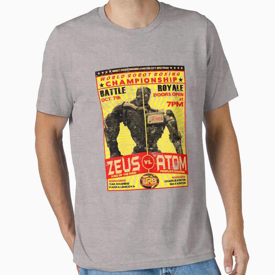 Atom Vs Zeus T-Shirt - Casual Everyday Wear for Adults - T-Shirt, Sweatshirt, Hoodie