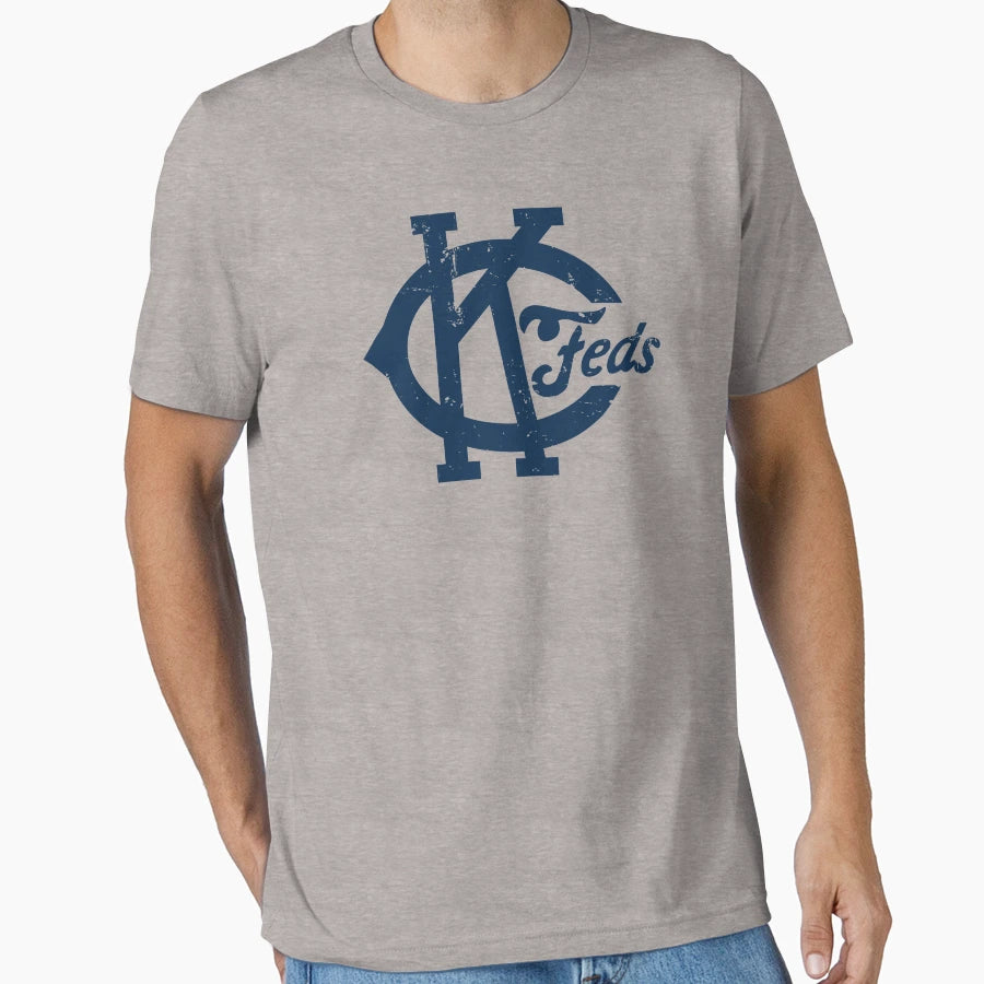 1914 Kansas City Feds Defunct T-Shirt - Minimalist Print for Adults - T-Shirt, Sweatshirt, Hoodie