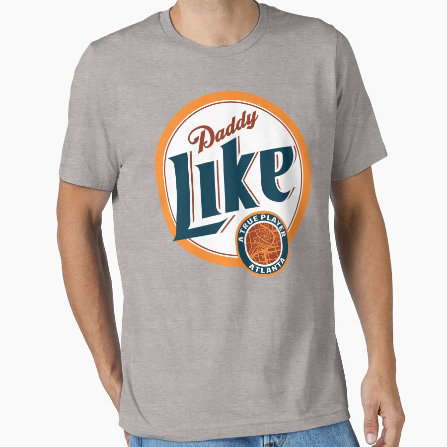Daddy Like Atlanta T-Shirt - Minimalist Print Unisex - T-Shirt, Sweatshirt, Hoodie