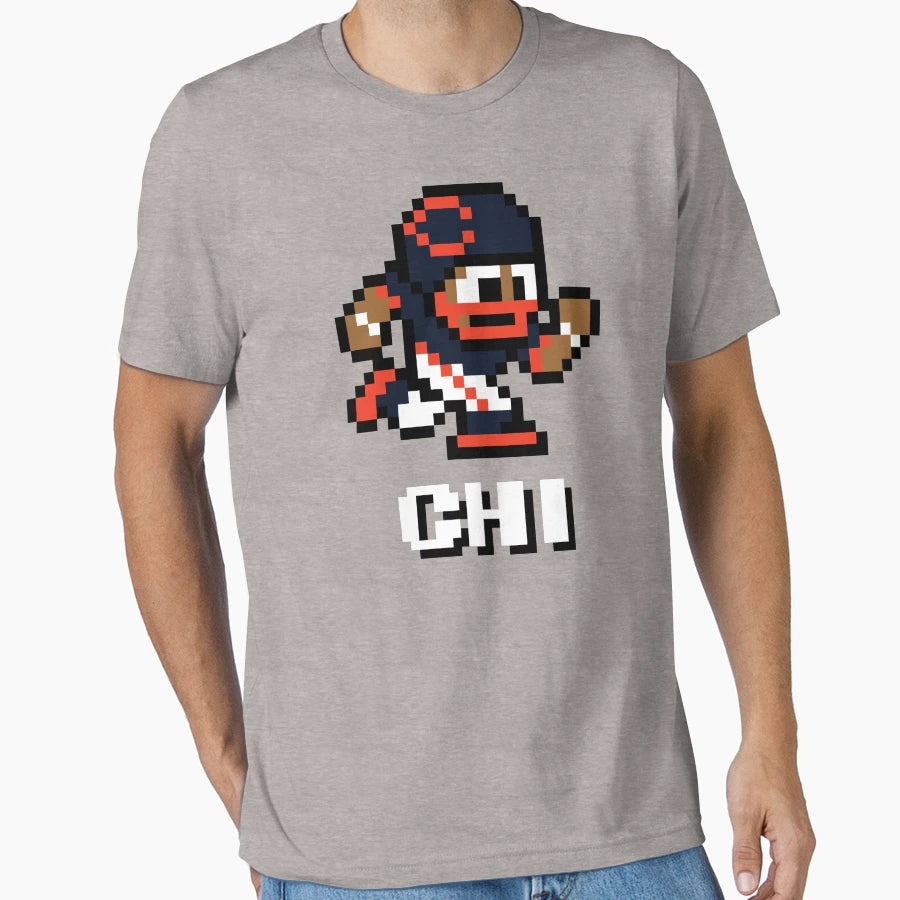 Chicago Bears Tecmo Super Bowl T-Shirt - Casual Everyday Wear Men Women - T-Shirt, Sweatshirt, Hoodie
