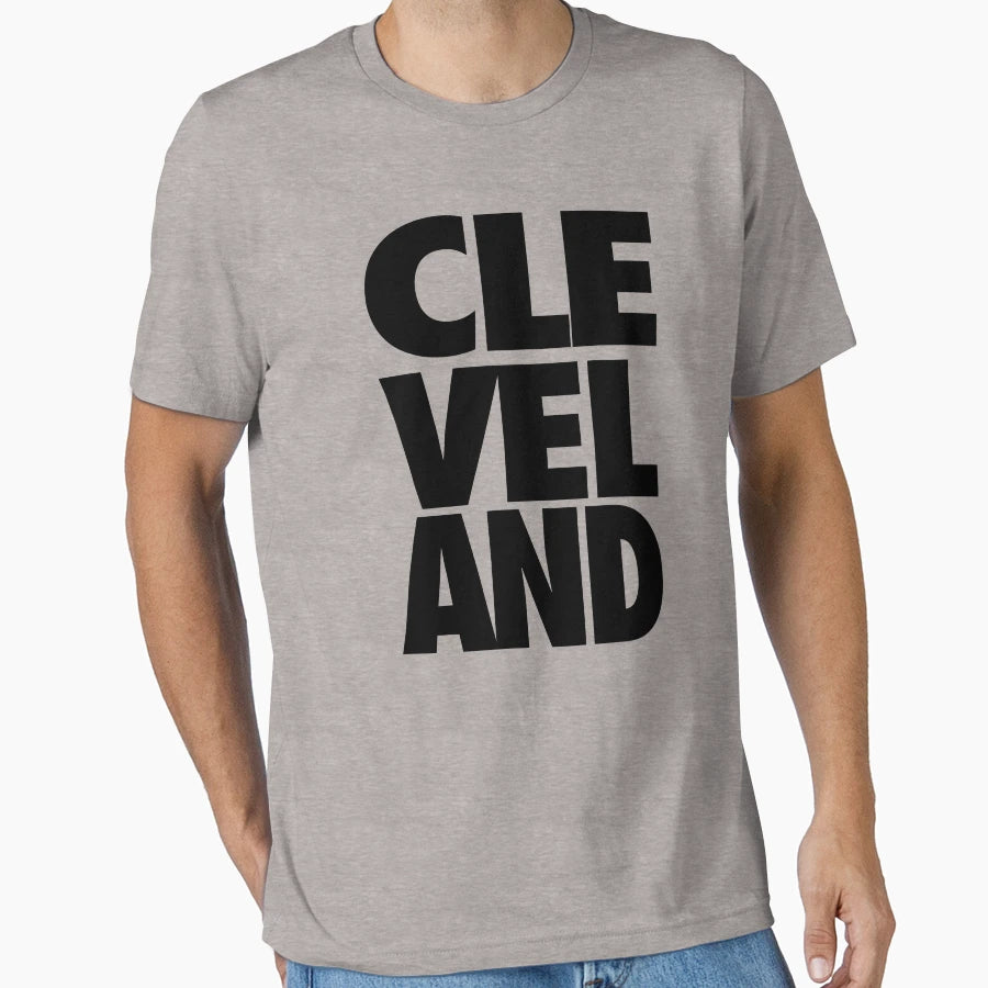 Cleveland T-Shirt - Custom Art Print Men Women - T-Shirt, Sweatshirt, Hoodie