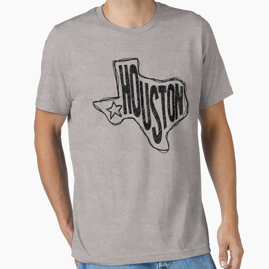 Houston Texas T-Shirt - Streetwear Style for Adults - T-Shirt, Sweatshirt, Hoodie