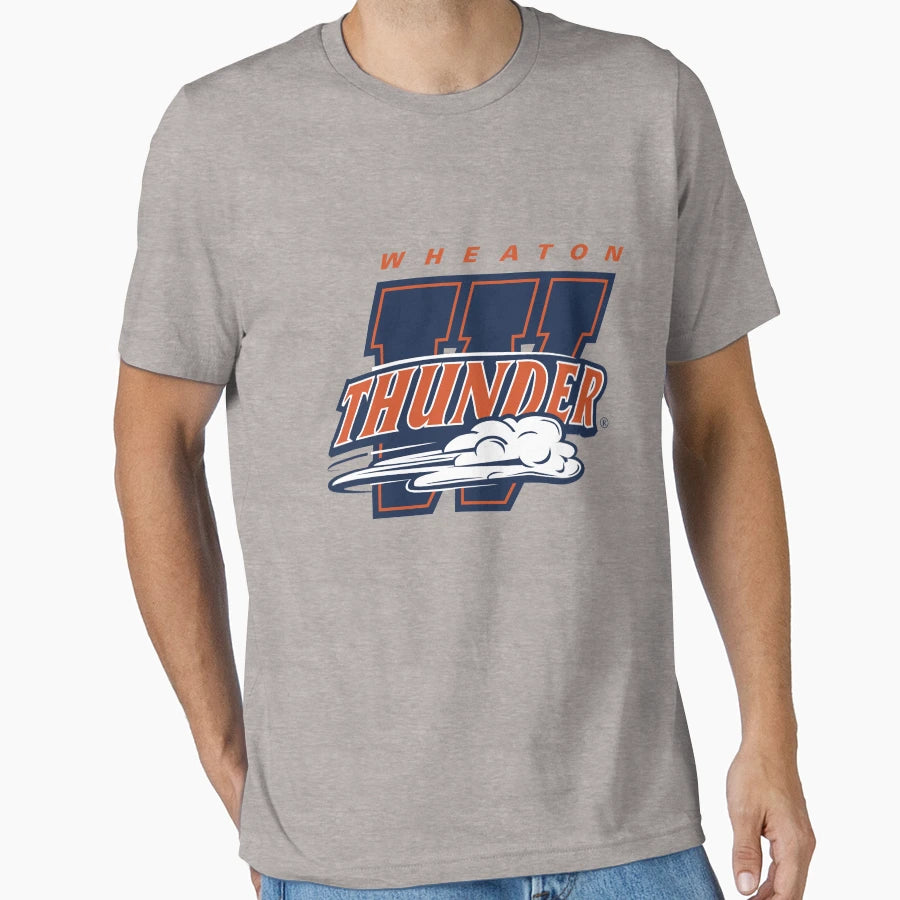 Wheaton College Thunder T-Shirt - Custom Art Print Unisex - T-Shirt, Sweatshirt, Hoodie