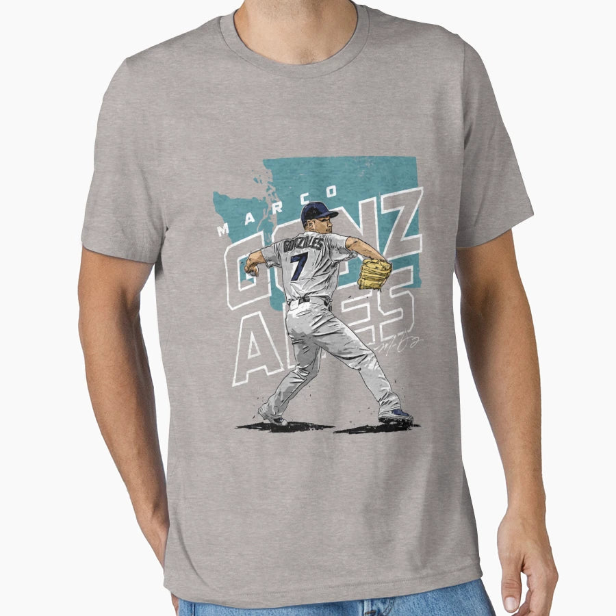 Marco Gonzales Player Map T-Shirt - Custom Art Print Unisex - T-Shirt, Sweatshirt, Hoodie