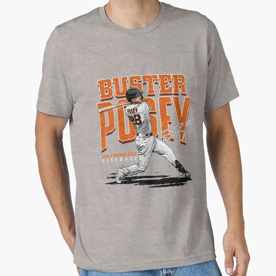 Buster Posey Player Name T-Shirt - Streetwear Style for Adults - T-Shirt, Sweatshirt, Hoodie