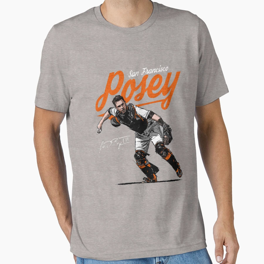 Buster Posey Score T-Shirt - Casual Everyday Wear Unisex - T-Shirt, Sweatshirt, Hoodie