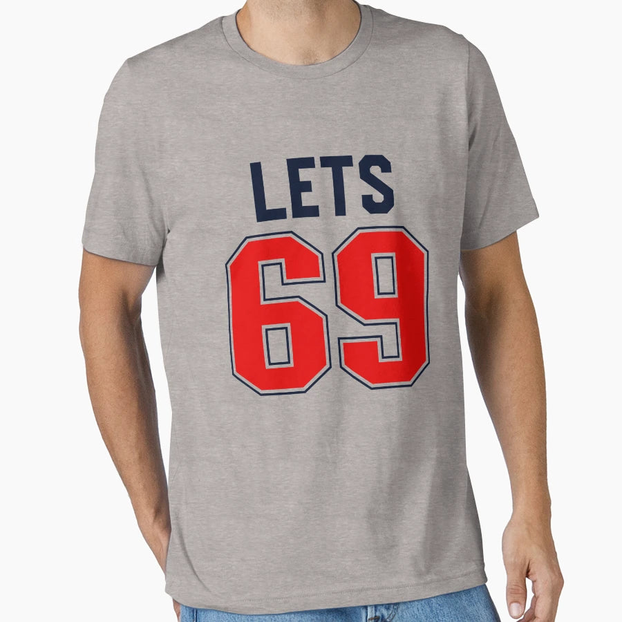 Lets 69 Jersey Funny Inappropriate Lets T-Shirt - Custom Art Print Unisex - T-Shirt, Sweatshirt, Hoodie