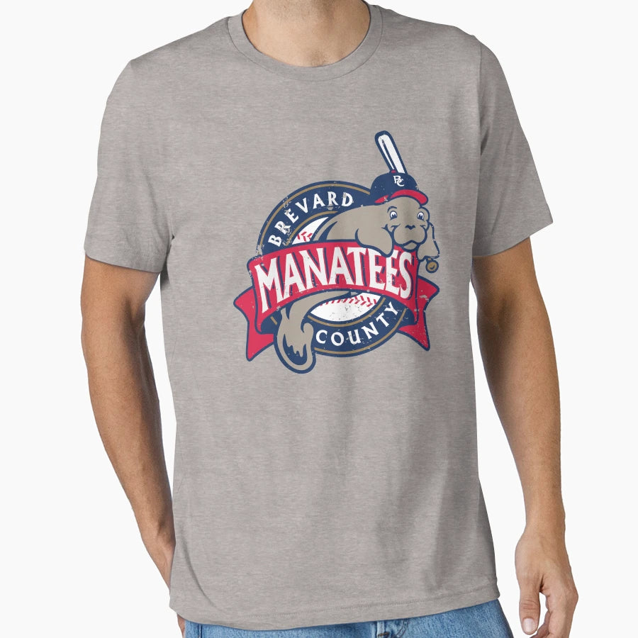 Brevard County Manatees Defunct T-Shirt - Aesthetic Graphic Men Women - T-Shirt, Sweatshirt, Hoodie