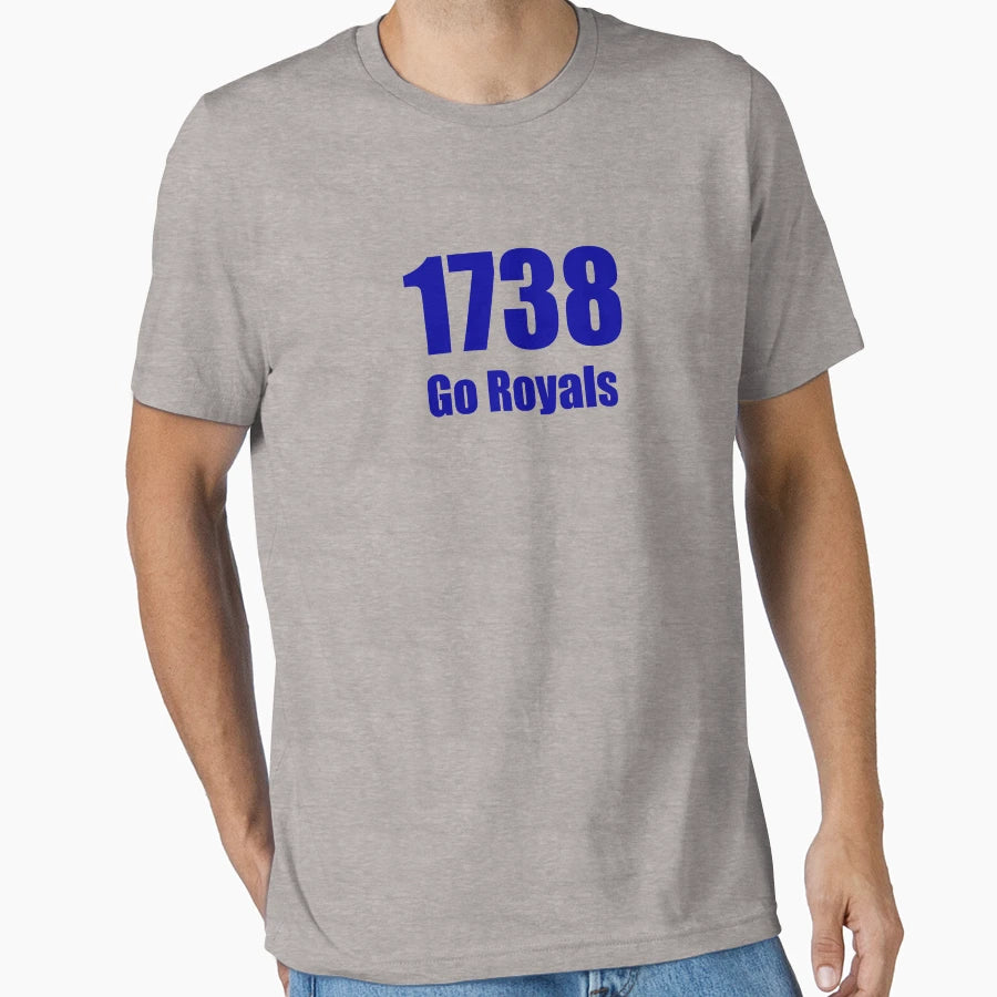 1738 Go Royals T-Shirt - Casual Everyday Wear for Adults - T-Shirt, Sweatshirt, Hoodie