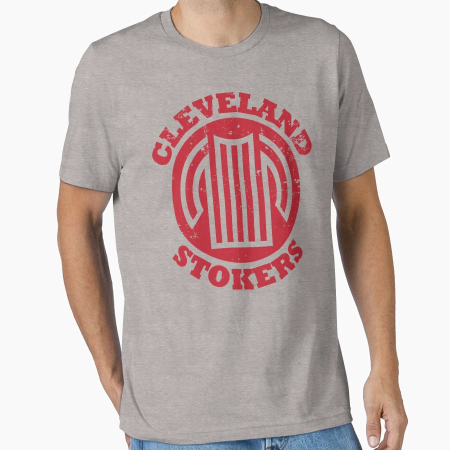 1967 Cleveland Stokers Defunct Soccer T-Shirt - Fun Novelty Design Unisex - T-Shirt, Sweatshirt, Hoodie