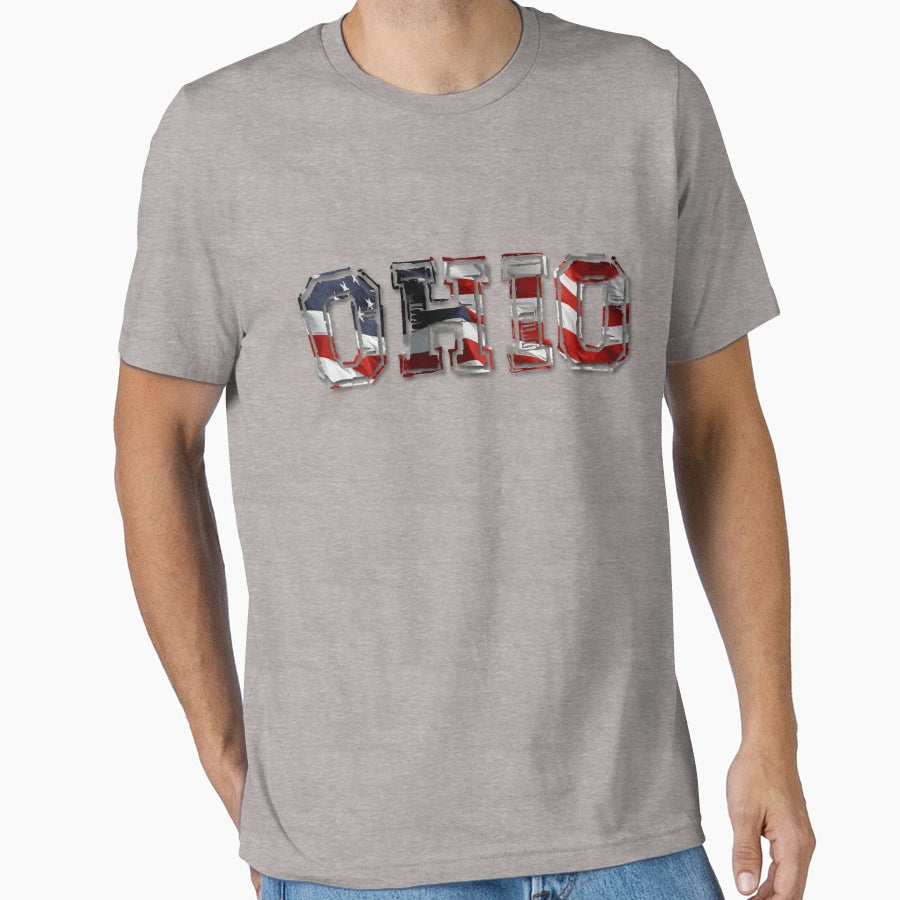 Ohio American T-Shirt - Streetwear Style for Adults - T-Shirt, Sweatshirt, Hoodie