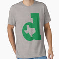 Lowercase D Green T-Shirt - Trendy Graphic Unisex - T-Shirt, Sweatshirt, Hoodie