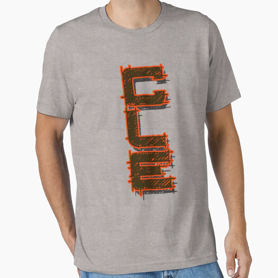 Cle Browns Orange T-Shirt - Casual Everyday Wear Unisex - T-Shirt, Sweatshirt, Hoodie