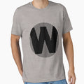 Letter W 1 T-Shirt - Custom Art Print Men Women - T-Shirt, Sweatshirt, Hoodie