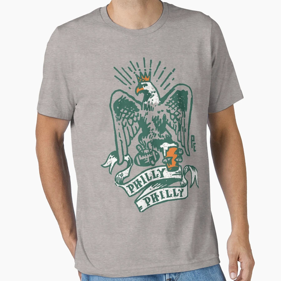 Philly Dilly T-Shirt - Custom Art Print Men Women - T-Shirt, Sweatshirt, Hoodie