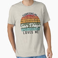 United States Travel Someone San Diego T-Shirt - Custom Art Print Unisex - T-Shirt, Sweatshirt, Hoodie