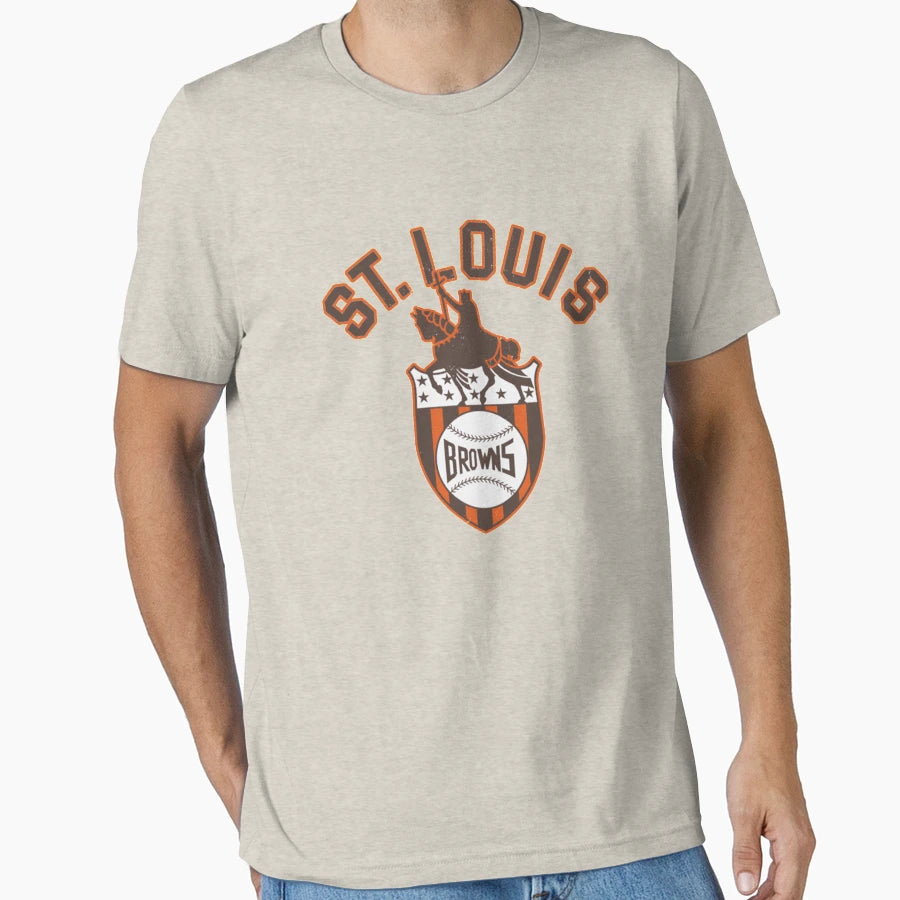 St Louis Browns Distressed T-Shirt - Streetwear Style Men Women - T-Shirt, Sweatshirt, Hoodie
