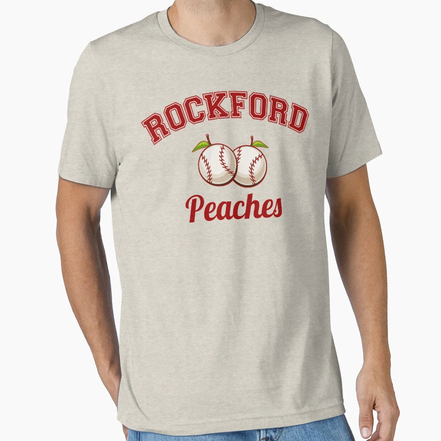 Rockford Peaches T-Shirt - Casual Everyday Wear for Adults - T-Shirt, Sweatshirt, Hoodie