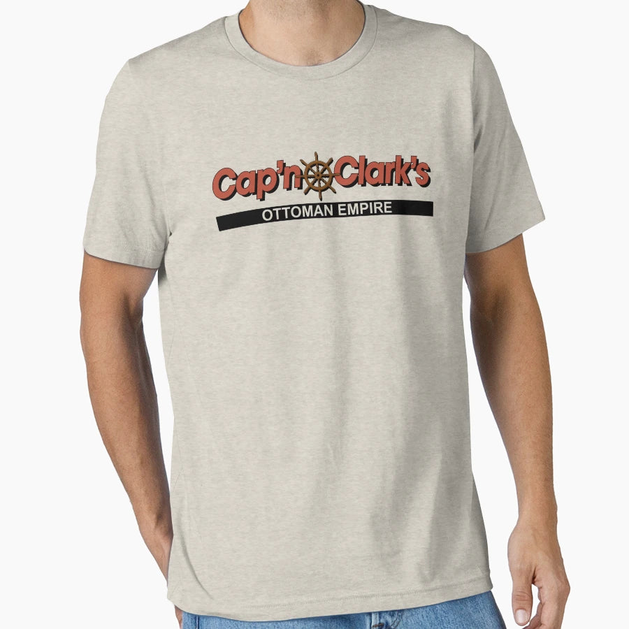 Capn Clarks Ottoman Empire T-Shirt - Minimalist Print Unisex - T-Shirt, Sweatshirt, Hoodie