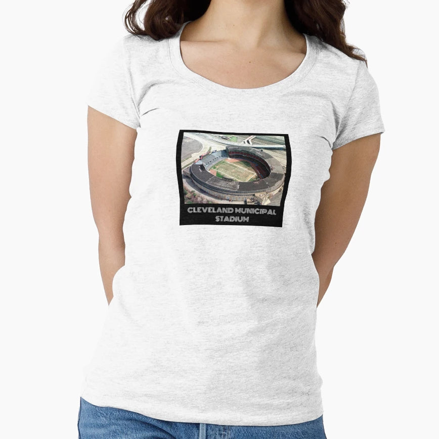 Cleveland Municipal Stadium T-Shirt - Aesthetic Graphic Men Women - T-Shirt, Sweatshirt, Hoodie