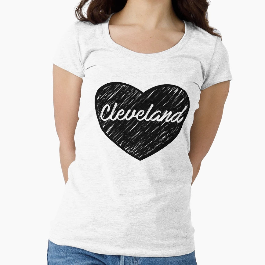 I Love Cleveland I Heart Cleveland T-Shirt - Trendy Graphic Men Women - T-Shirt, Sweatshirt, Hoodie