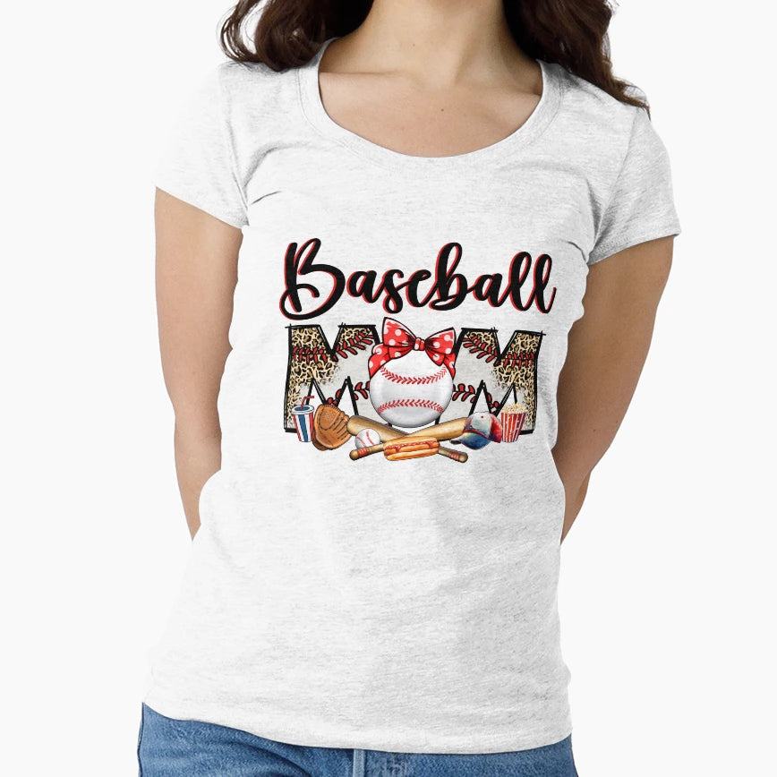 Baseball Mom T-Shirt - Unique Graphic Unisex - T-Shirt, Sweatshirt, Hoodie